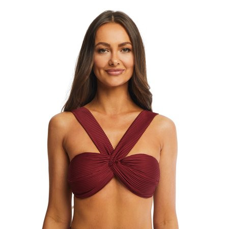 Time and Tru Women s Convertible Bikini Top | Walmart (US)