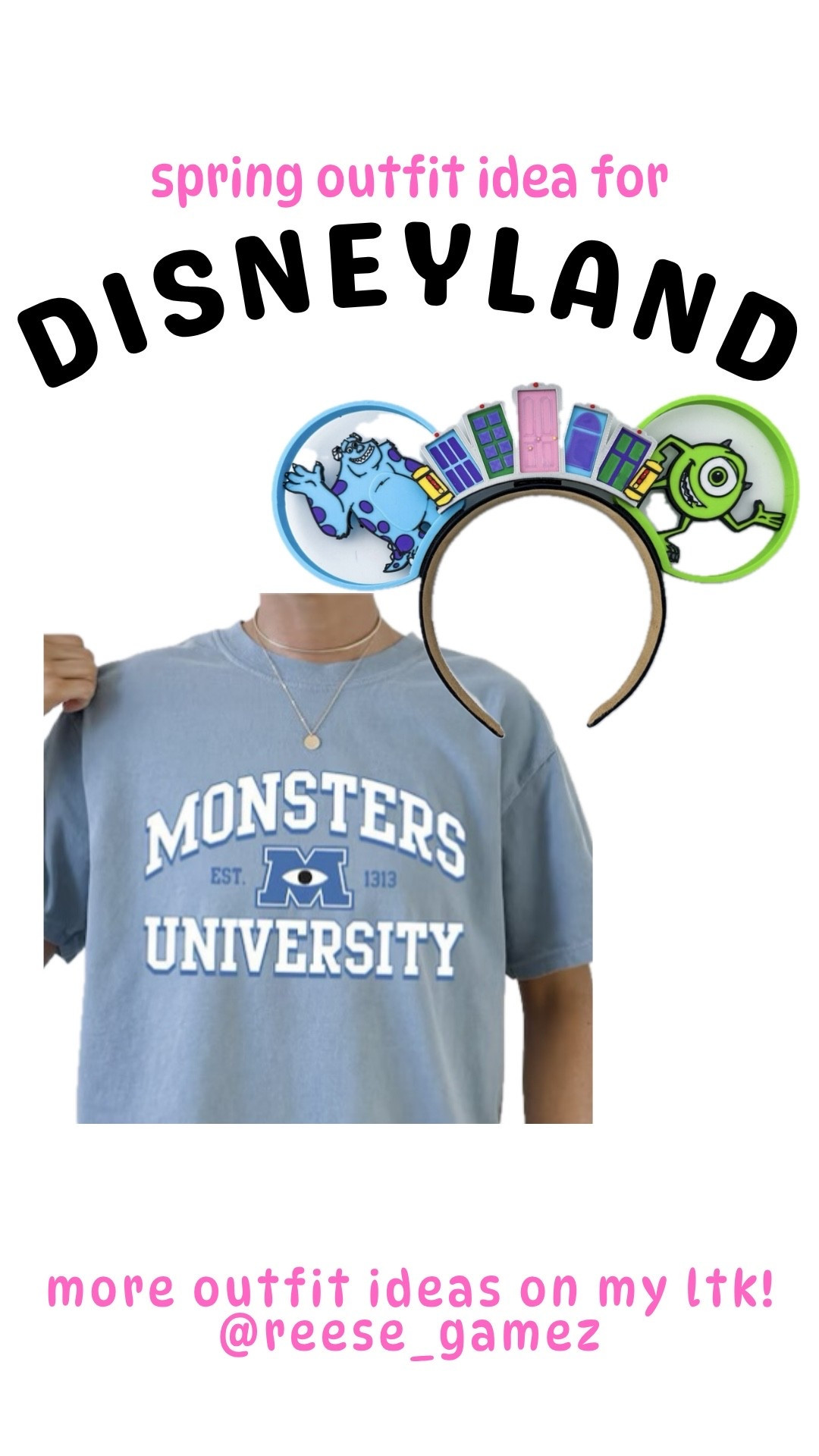 disney outfit, disneyland outfit, disney outfits, disneyland outfits, monsters inc outfit, sully outfit, mickey ears, minnie ears

#LTKSeasonal #LTKTravel #LTKootd