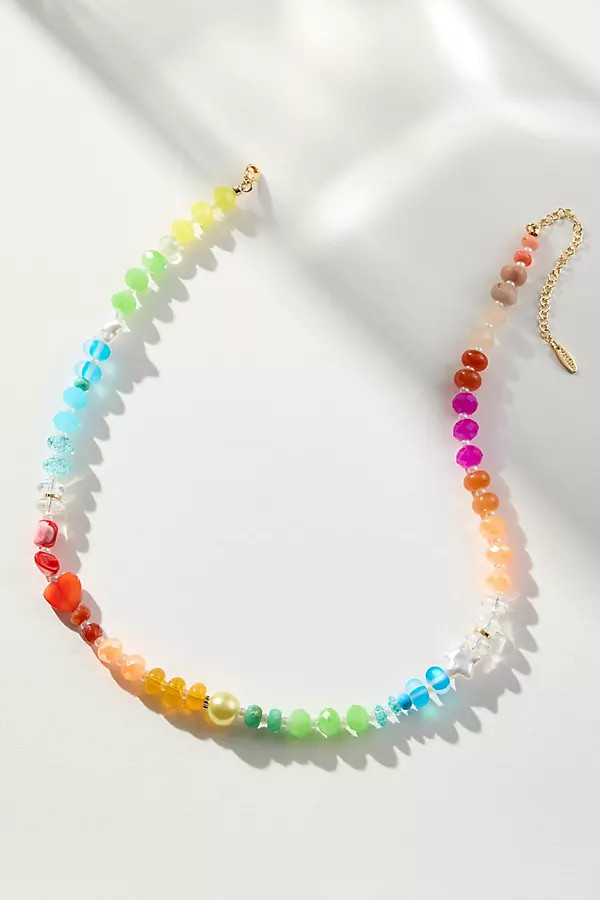 Rainbow Stone Necklace | Anthropologie (US)