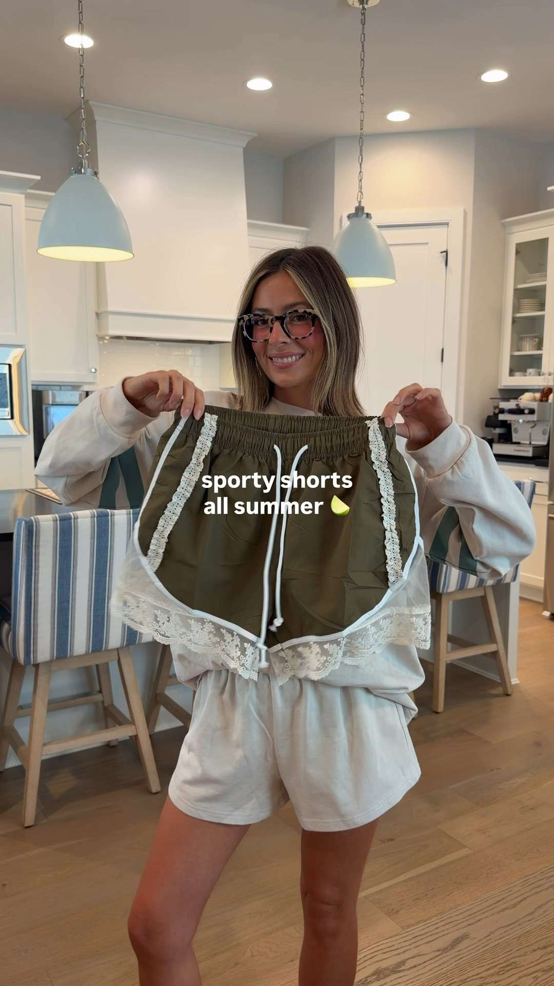 Sporty shorts you can dress up or down! I’m wearing size small in the shorts, medium in the shirt. 

Tagging the matching set I’m wearing at the beginning! I’m wearing size small!

#LTKootd #LTKSeasonal #LTKActive