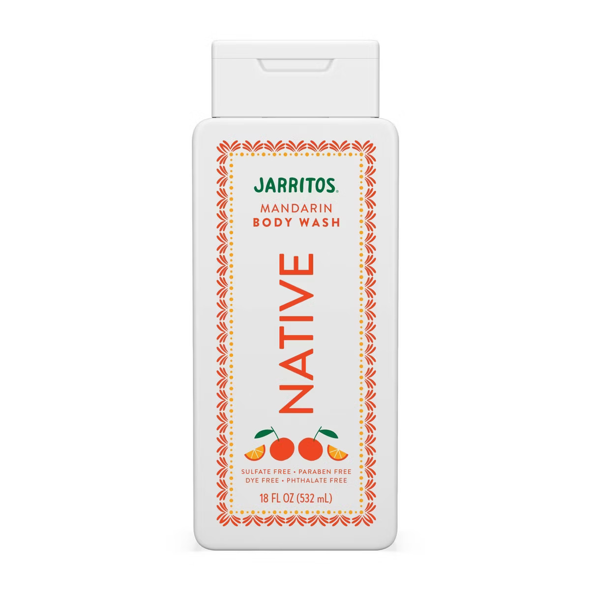 Native Limited Edition Jarritos Mandarin Scent Body Wash - 18 fl oz | Target