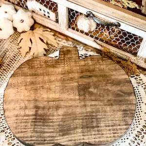 Pumpkin Shaped Riser, Riser, Farmhouse Riser, Fall Decor, Wood Pumpkin, Handmade Pumpkin, Pumpkin... | Etsy (US)