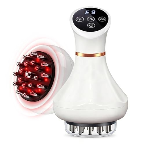 ZRCZRC Lymphatic Drainage Massager, Lymphatic Massager, Helps Reduce Stretch Marks & Cellulite, for Legs, Arms & Belly, Body Sculpting Machine with Microcurrent, Light, Heat & Vibration, White | Amazon (US)