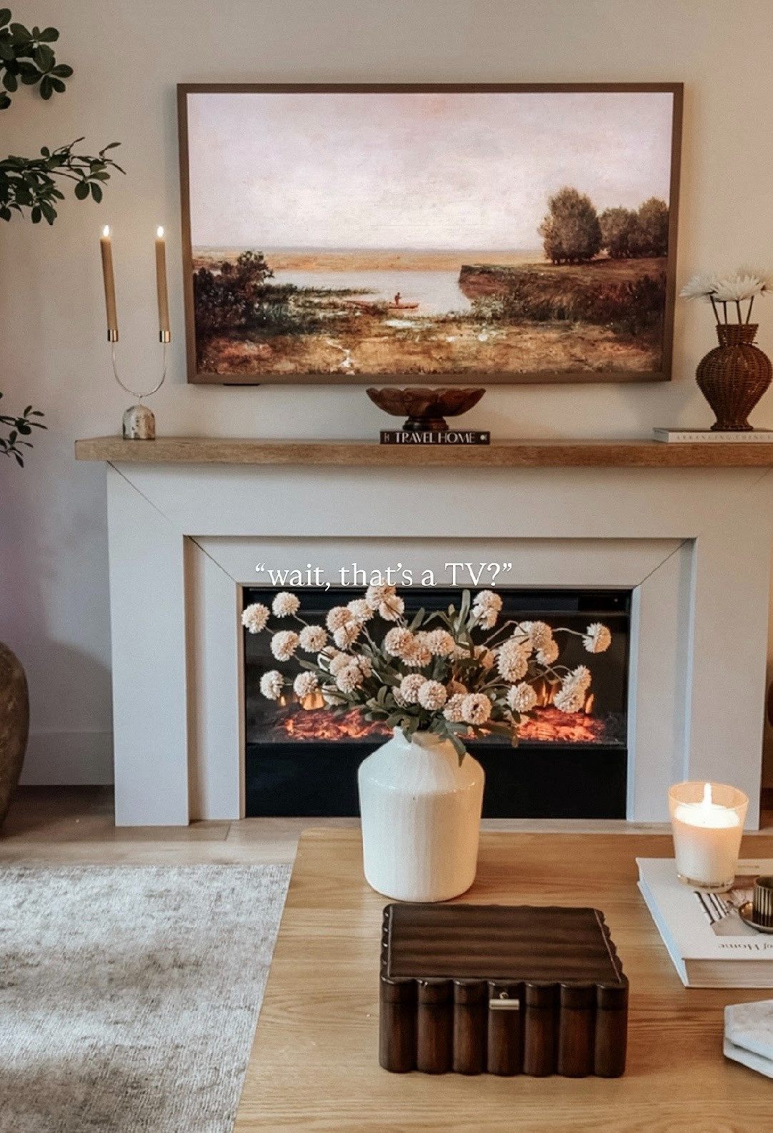 Still loving this TV! It looks like art 🖼️

#LTKHome