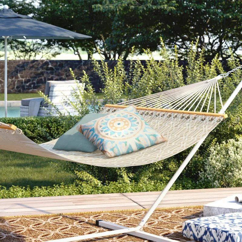 Amaryllis Quilted Tree Hammock with Stand | Wayfair North America
