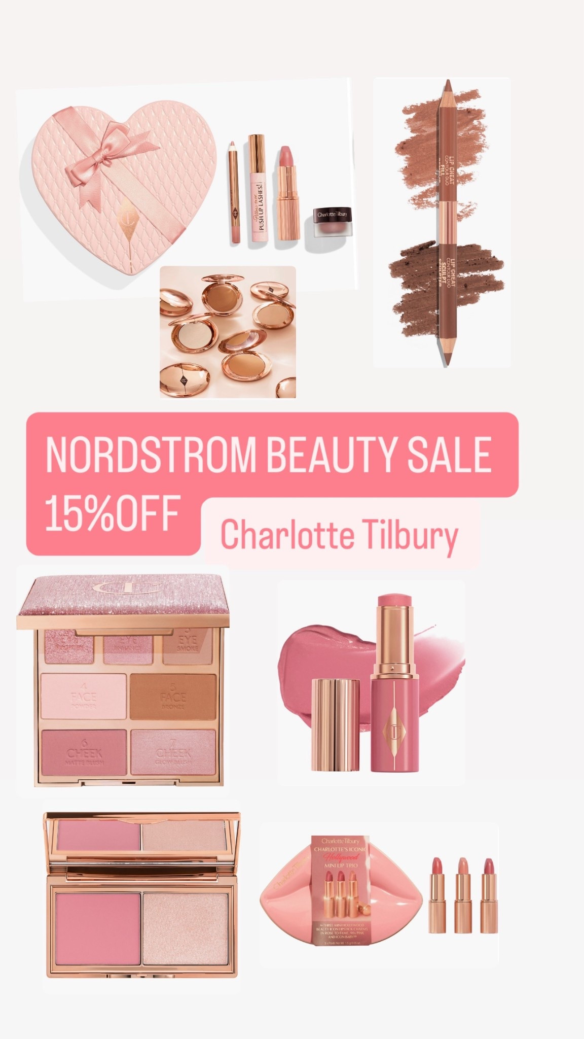 Nordstrom Black Friday Beauty Sale 
15%OFF 
Charlotte Tilbury Black Friday Sale 
Beauty luxury Gifts for her
Charlotte tilbury eyeshadow palette 

#LTKGiftGuide #LTKSaleAlert #LTKFindsUnder50