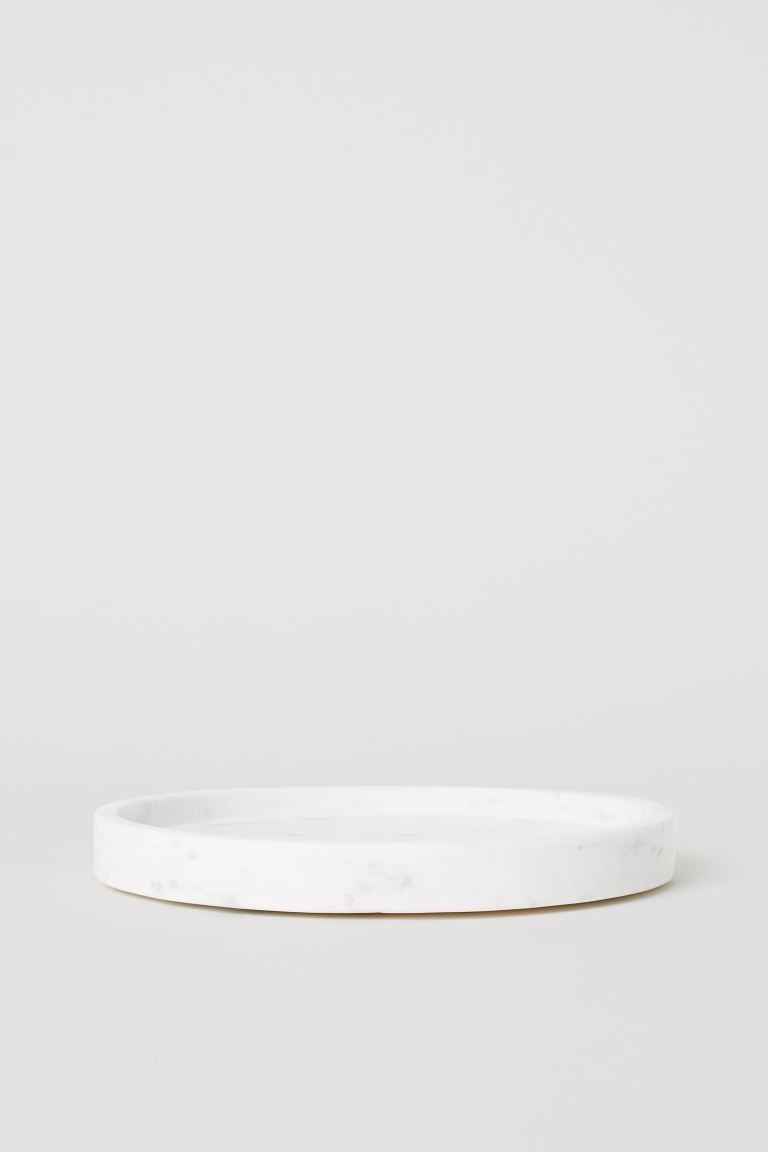 Rond marmeren dienblad | H&M (DE, AT, CH, NL, FI)