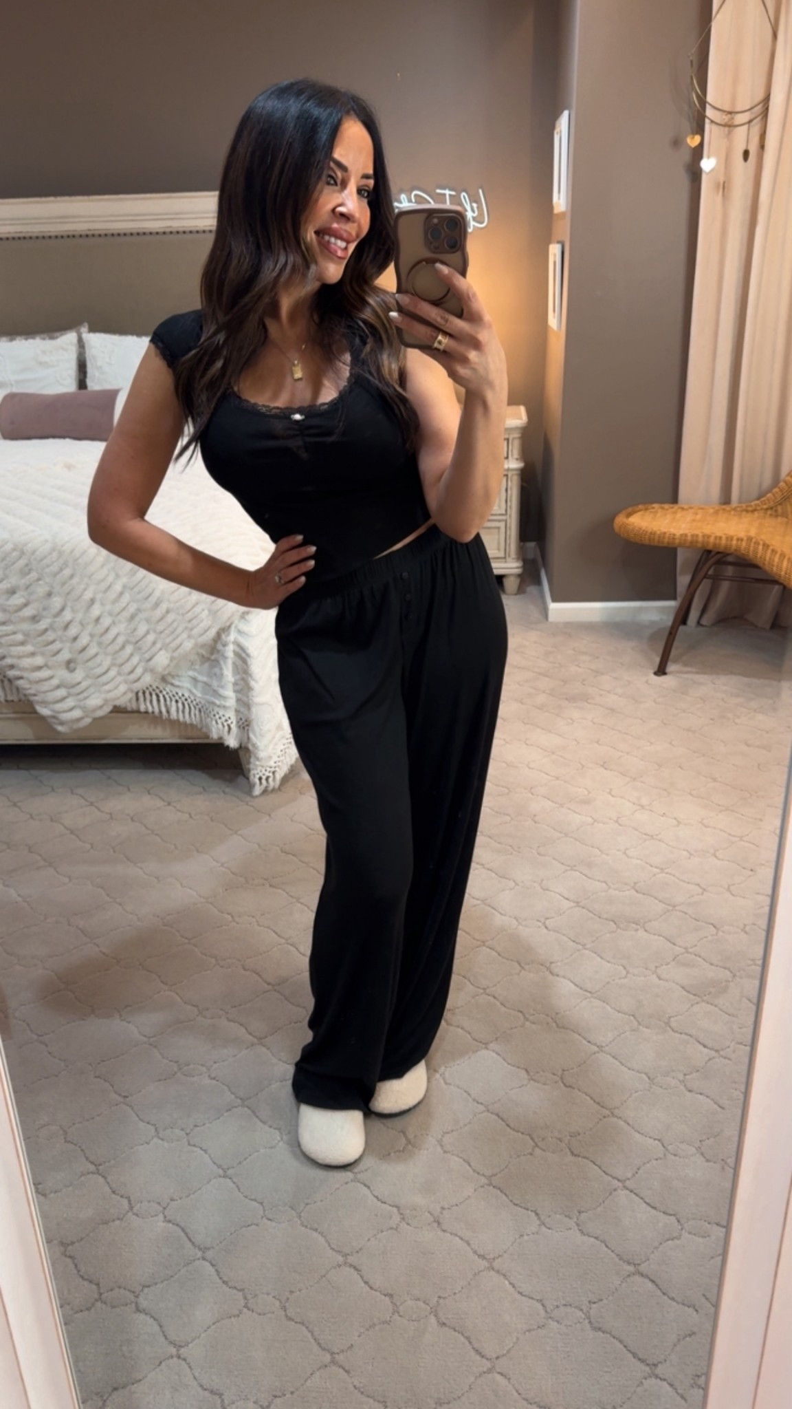 If you wanna stay comfy, yet feel cute while working from home…grab this Pointelle pj set! It’s super soft. I paired it with my favorite clogs that have a Birkenstock vibe, but for less! #walmartstyle

#LTKootd #LTKdayinmylife #LTKmorningroutine
