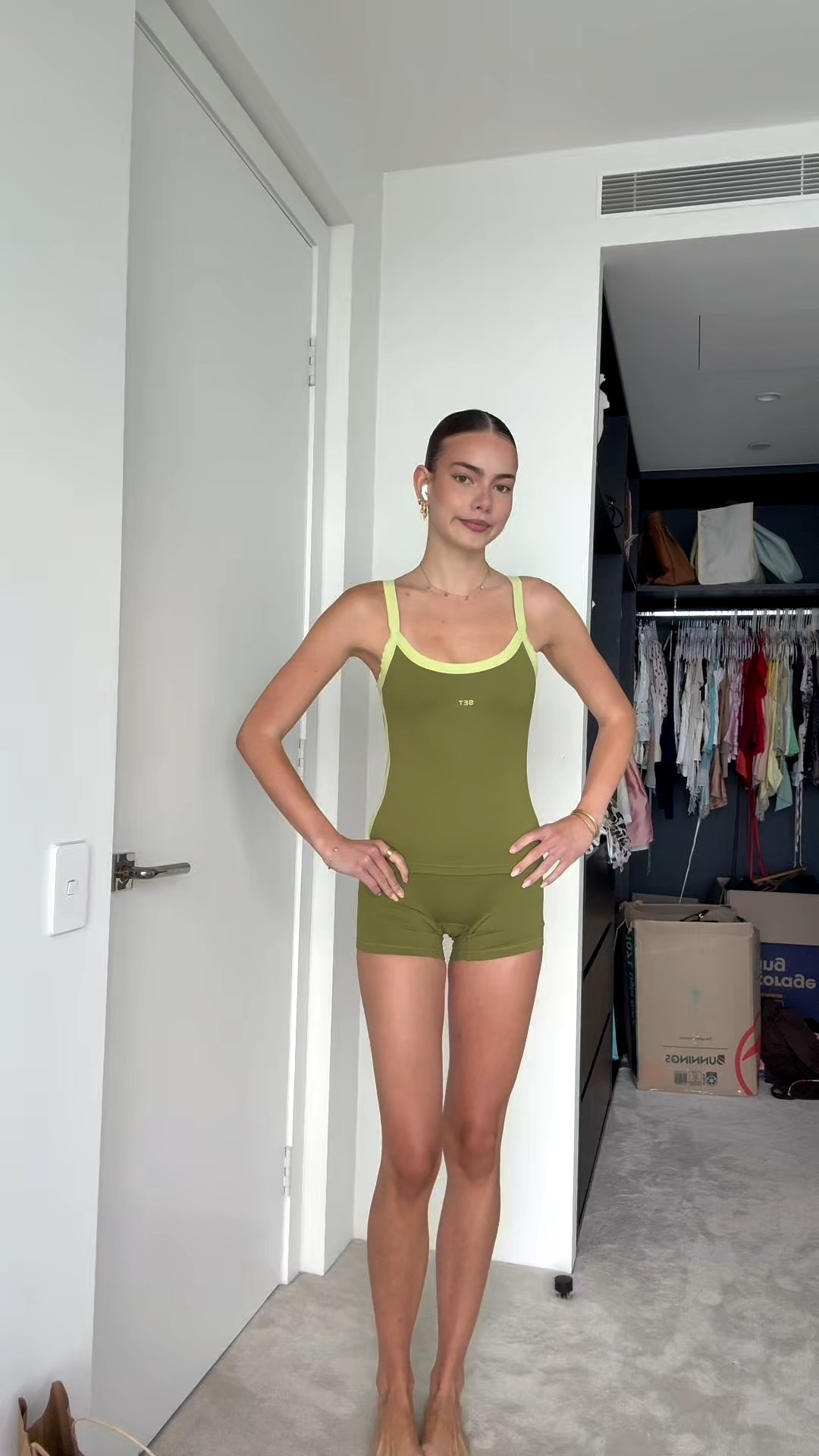 wearing a size small in everything (except set active (xs) because a was sooo hard to buy lmao)