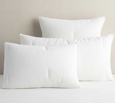 Honeycomb Cotton Comforter Sham | Pottery Barn (US)