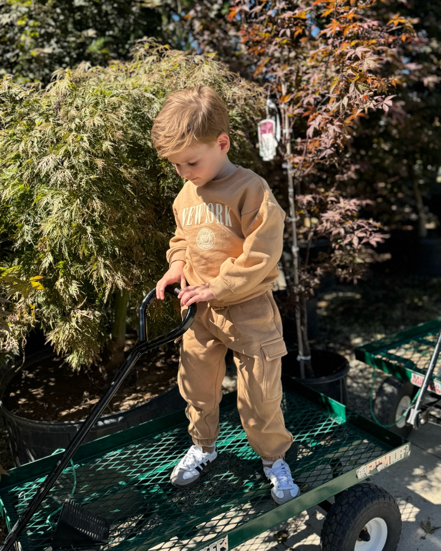 Toddler boy sweat set — fully stocked and such good quality! Love the color. Ollie’s in size 4T🤎

Boys outfits, toddler boy set, sweat set, fall set for toddler, neutrals for toddler boy, fall fashion, adidas samba, toddler shoes, toddler sneakers, toddler boy  

#LTKFindsUnder50 #LTKSeasonal #LTKKids