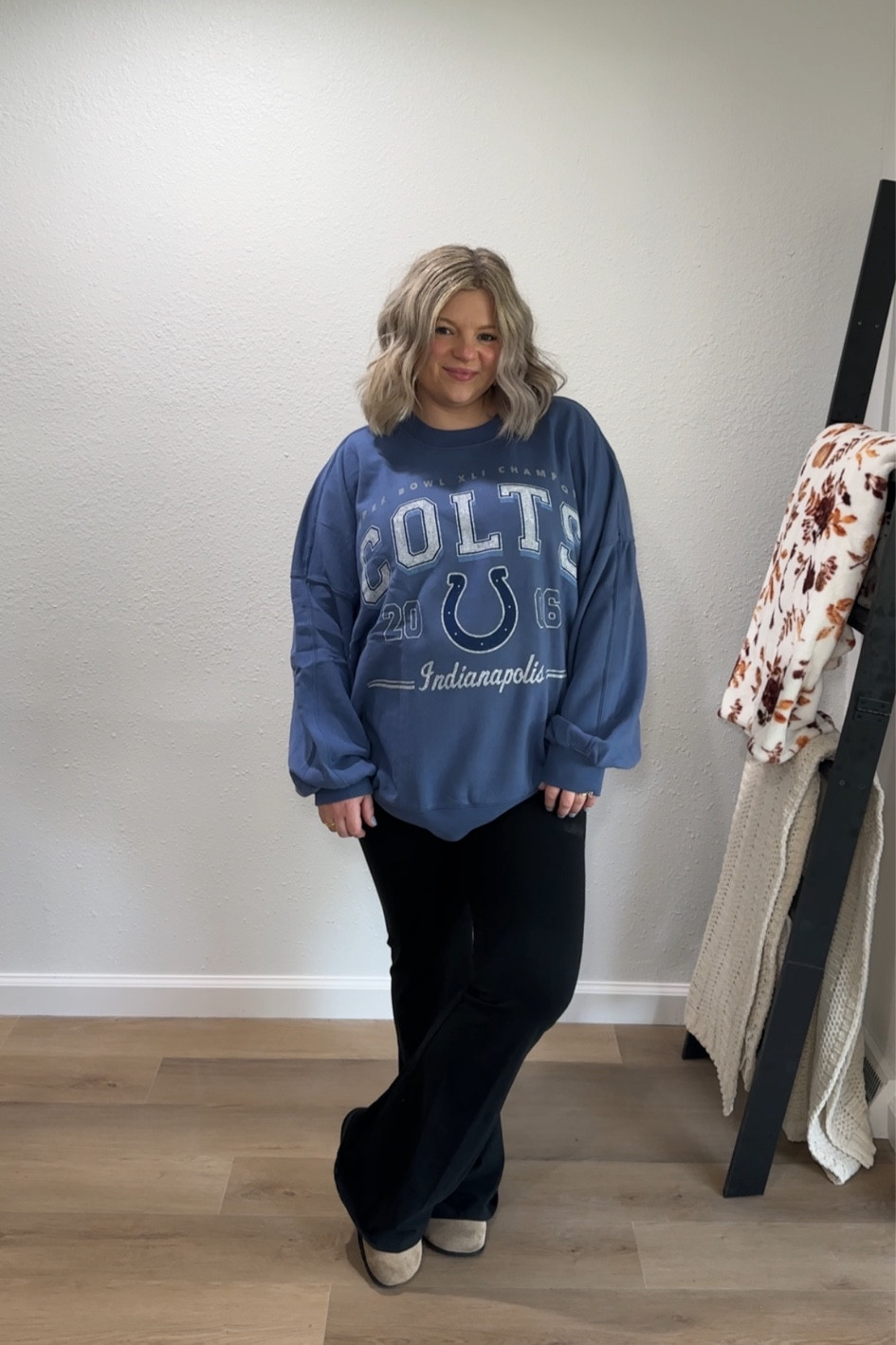 Size xl but very oversized 

#LTKBump #LTKSeasonal #LTKFallSale