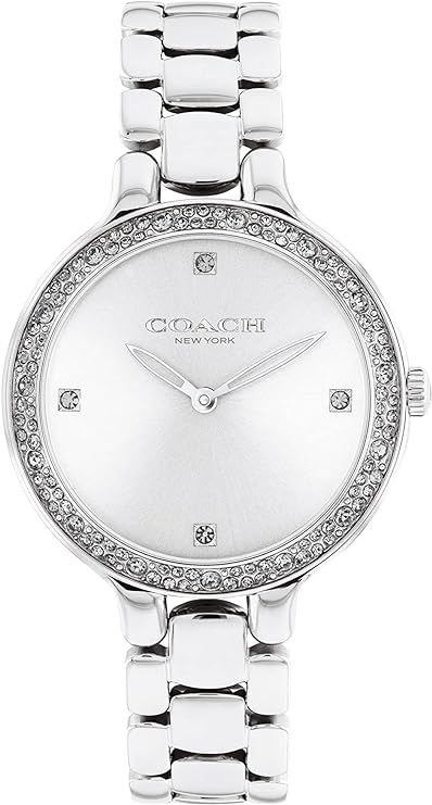 COACH Chelsea Women's Watch, Shining Stainless Steel, A Classic Wristwatch for Everyday and Speci... | Amazon (US)