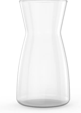 Glass Vase - Premium Quality Clear Flower Vase with Non-Slip Pad, White Vase for Rustic Home Decor,  | Amazon (US)