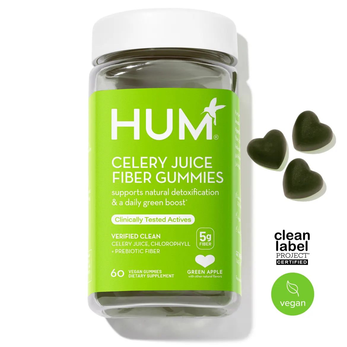 Celery Juice Fiber Gummies | HUM Nutrition