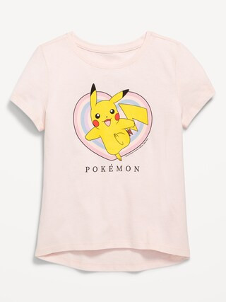 Short-Sleeve Licensed Graphic T-Shirt for Girls | Old Navy (US)