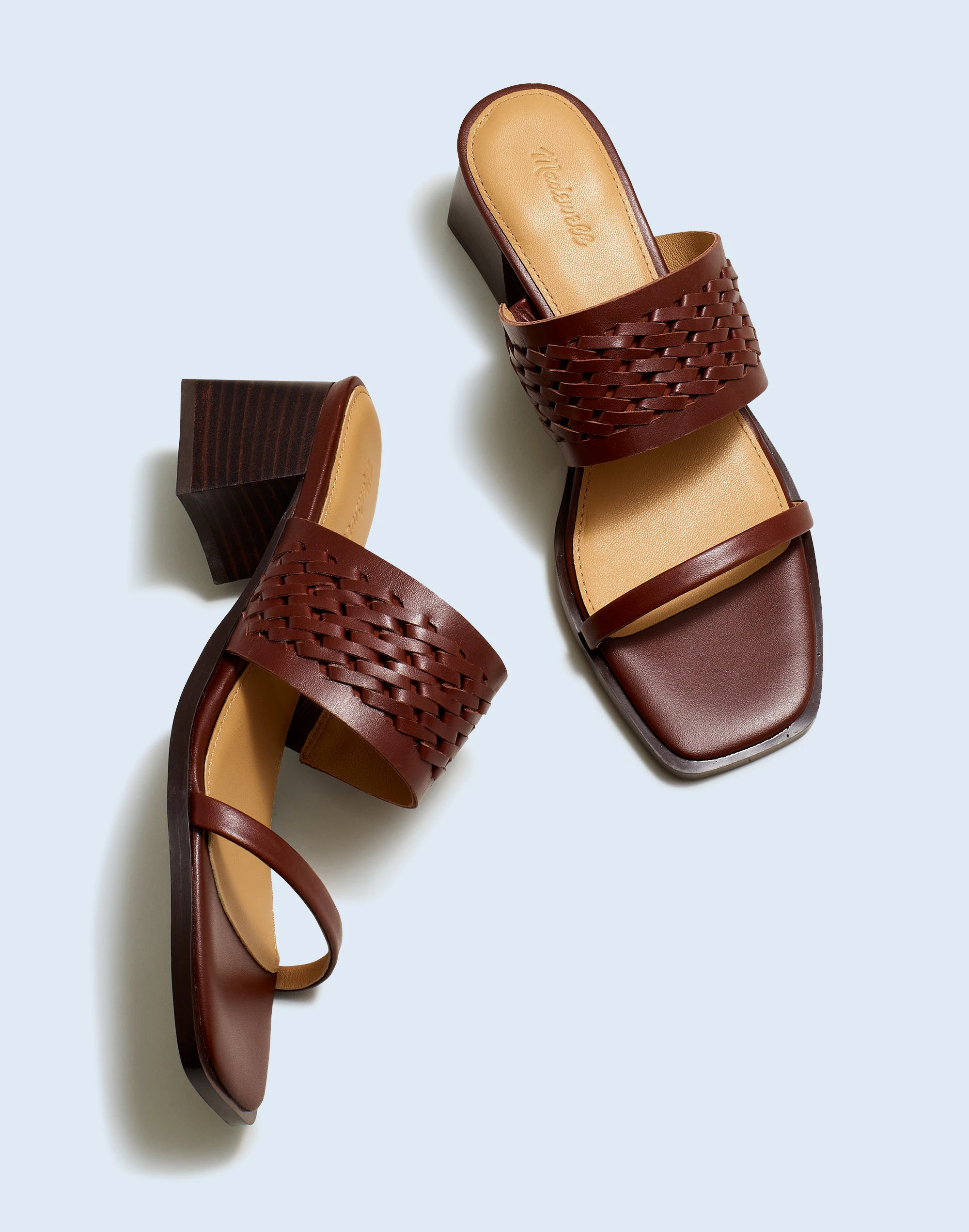 The Kaitlin Sandal in Woven Leather | Madewell