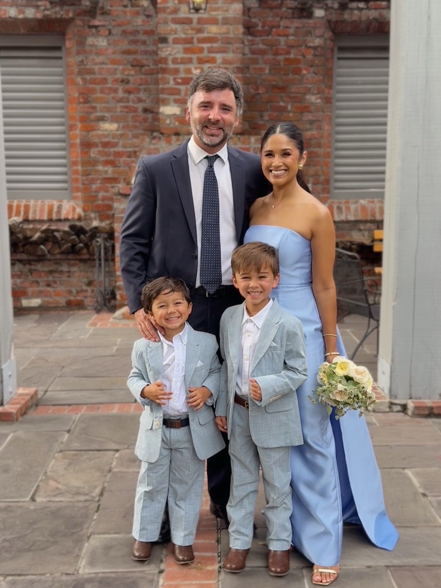 Lining the boys linen-look suits here! They were so adorable in them! I also linked to my bridesmaids dress & shoes!

#LTKKids #LTKPetite #LTKWedding