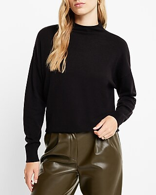 Ultra Soft Mock Neck Sweater | Express