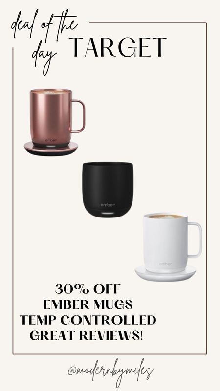 Temp controlled coffee mugs 30% off today and amazing reviews!



#LTKhome #LTKHoliday #LTKsalealert
