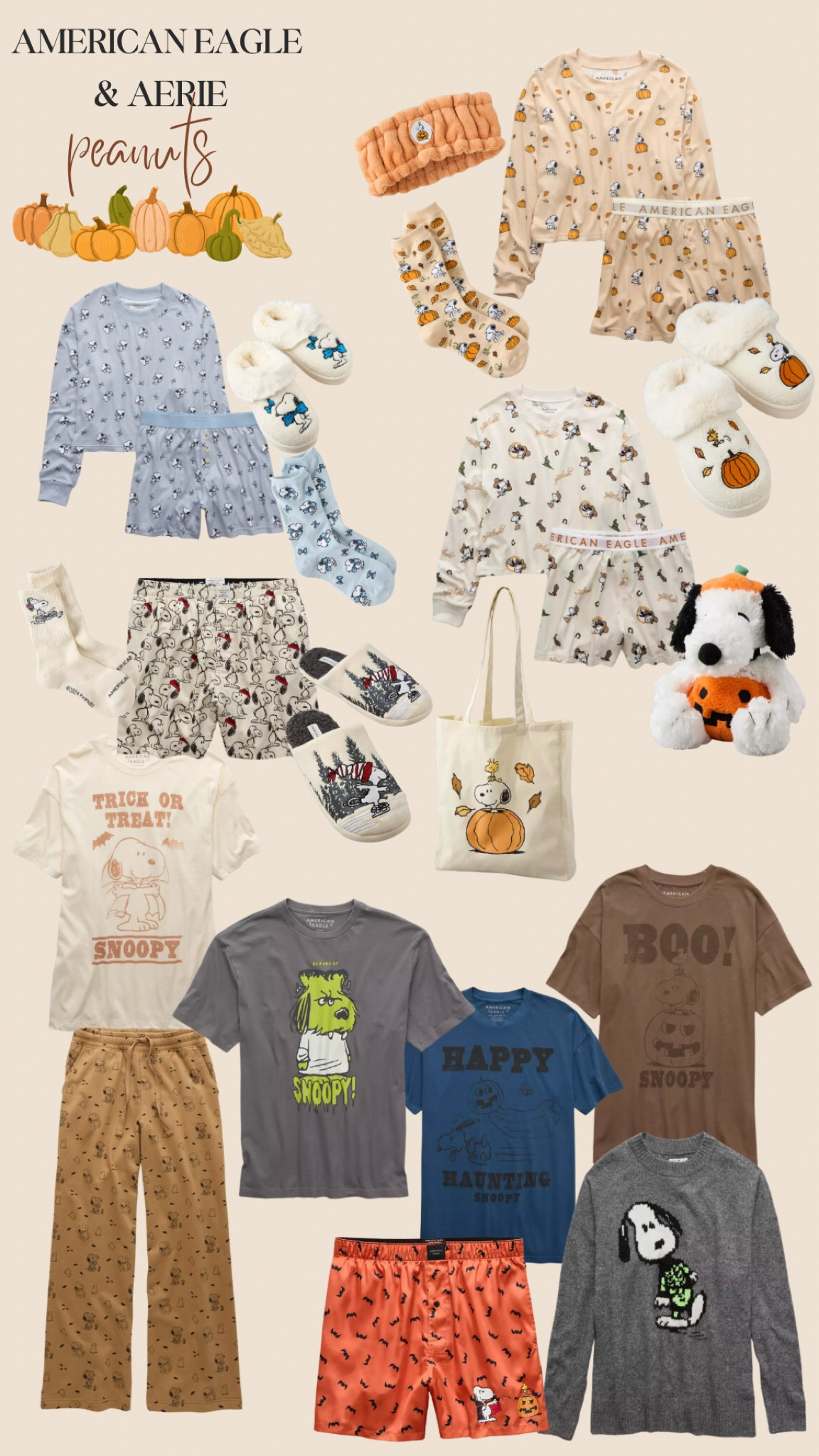 Fall PEANUTS at AE 🎃

#LTKSeasonal #LTKHalloween #LTKFallSale