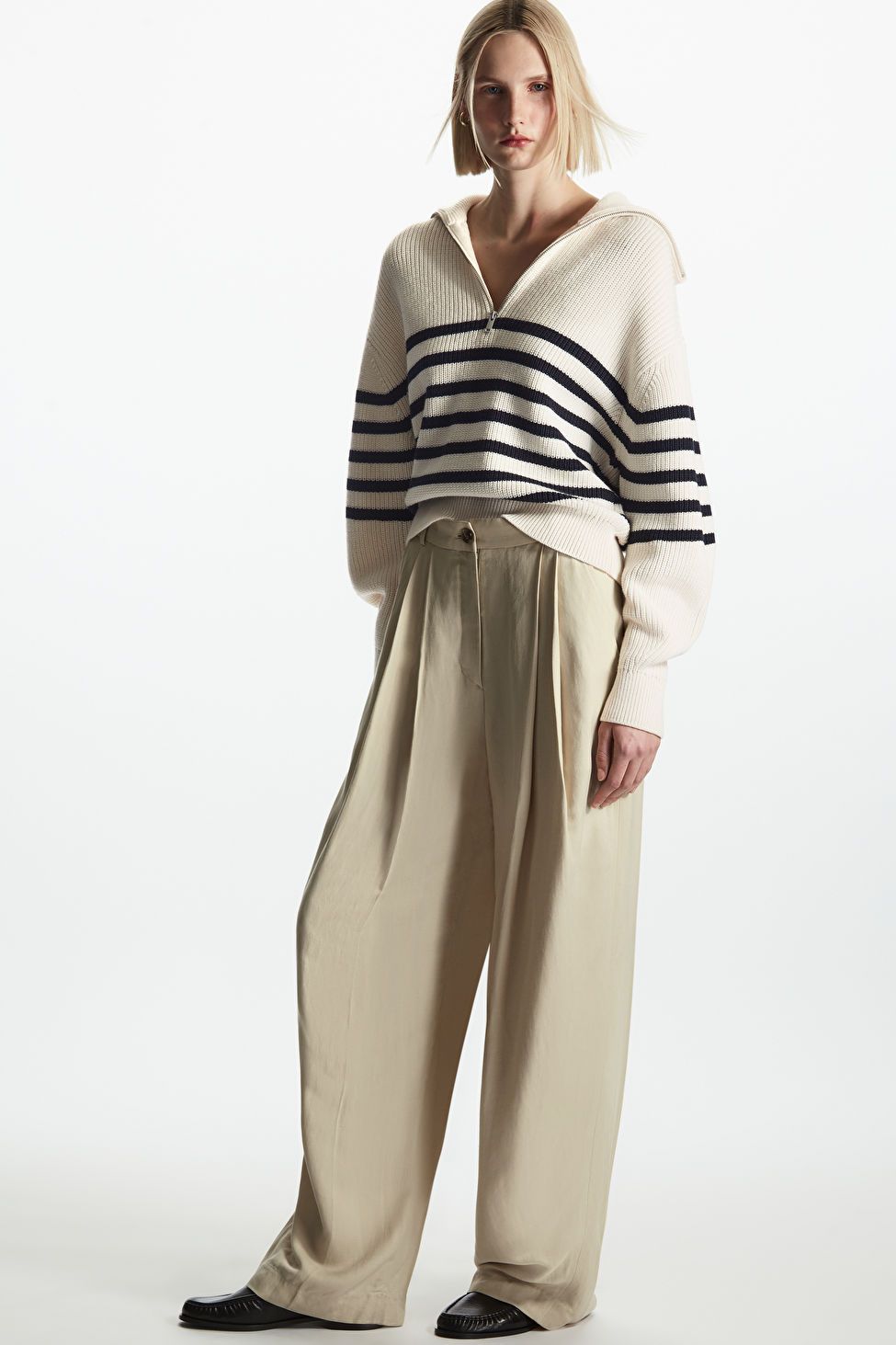 RELAXED-FIT TAILORED TROUSERS | COS UK