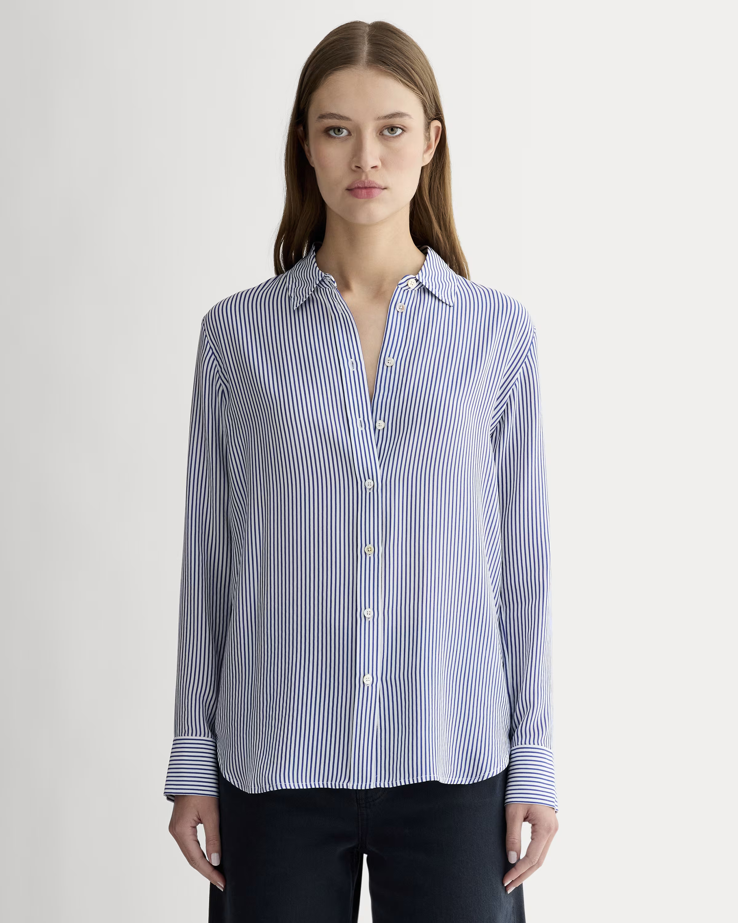 The Must-Have Shirt in Washable Silk | Everlane