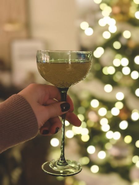 What’s holiday baking without fancy stemware and a little bubbly? 

#LTKhome #LTKHoliday #LTKfindsunder50