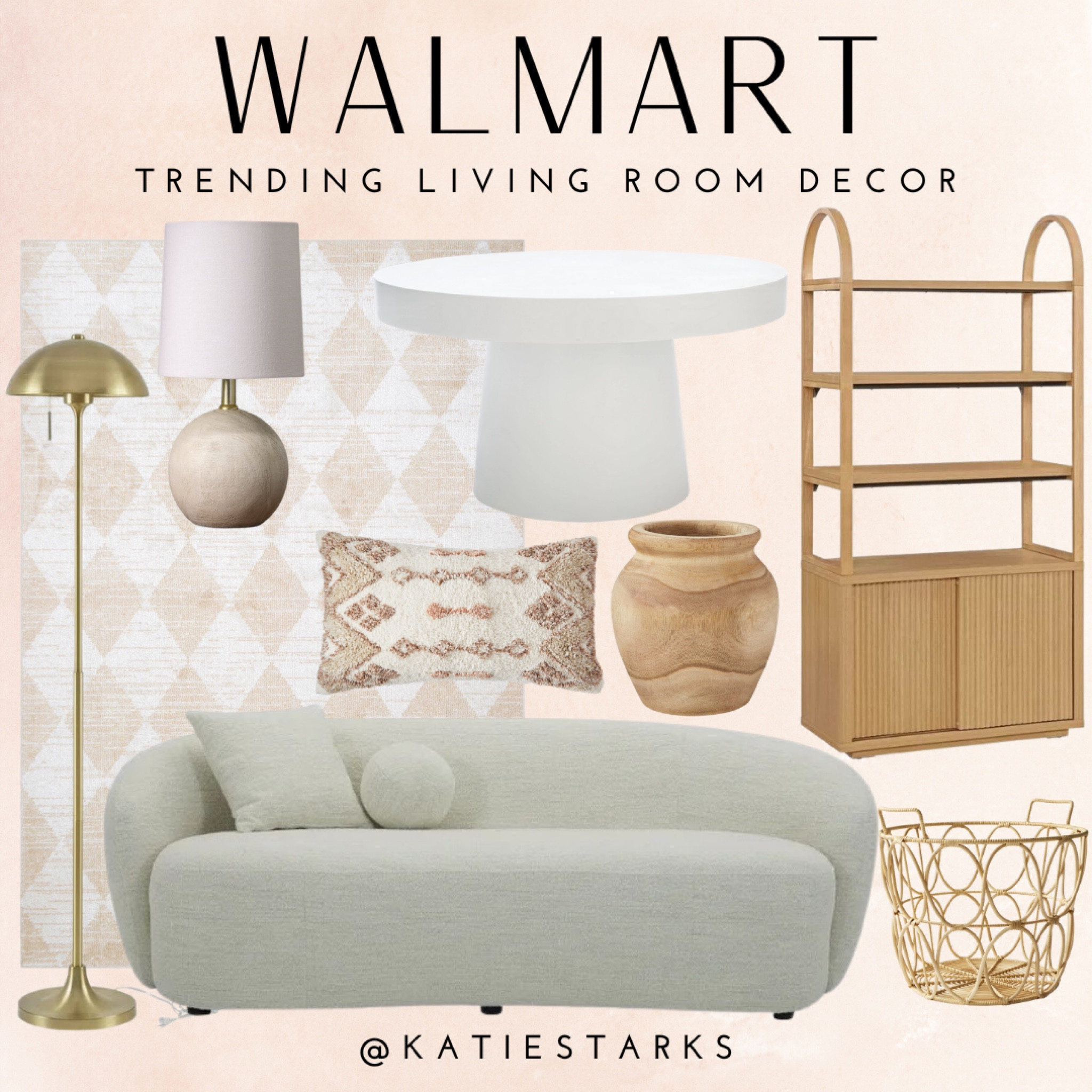 Trending living room furniture and decor at Walmart! Love these fresh finds!

#LTKhome #LTKover40