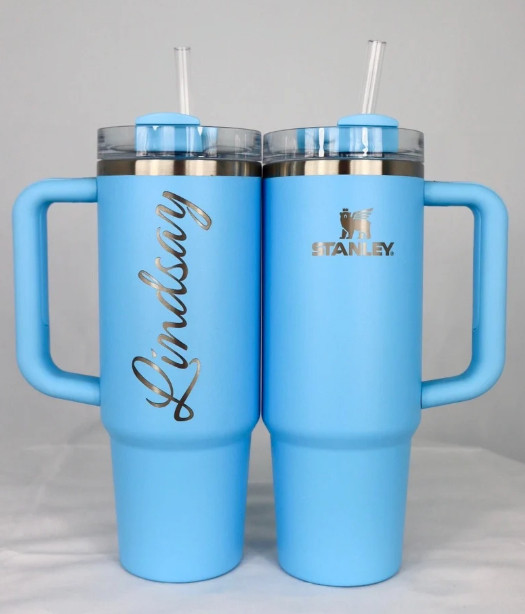 Personalized Stanleys For Bride and Groom 
#Wedding #WeddingGuestDress #Stanley #BridalShower #WeddingDress #Weddingguest #GiftIdea #Shower 

 #LTKParties #LTKFamily #LTKWedding