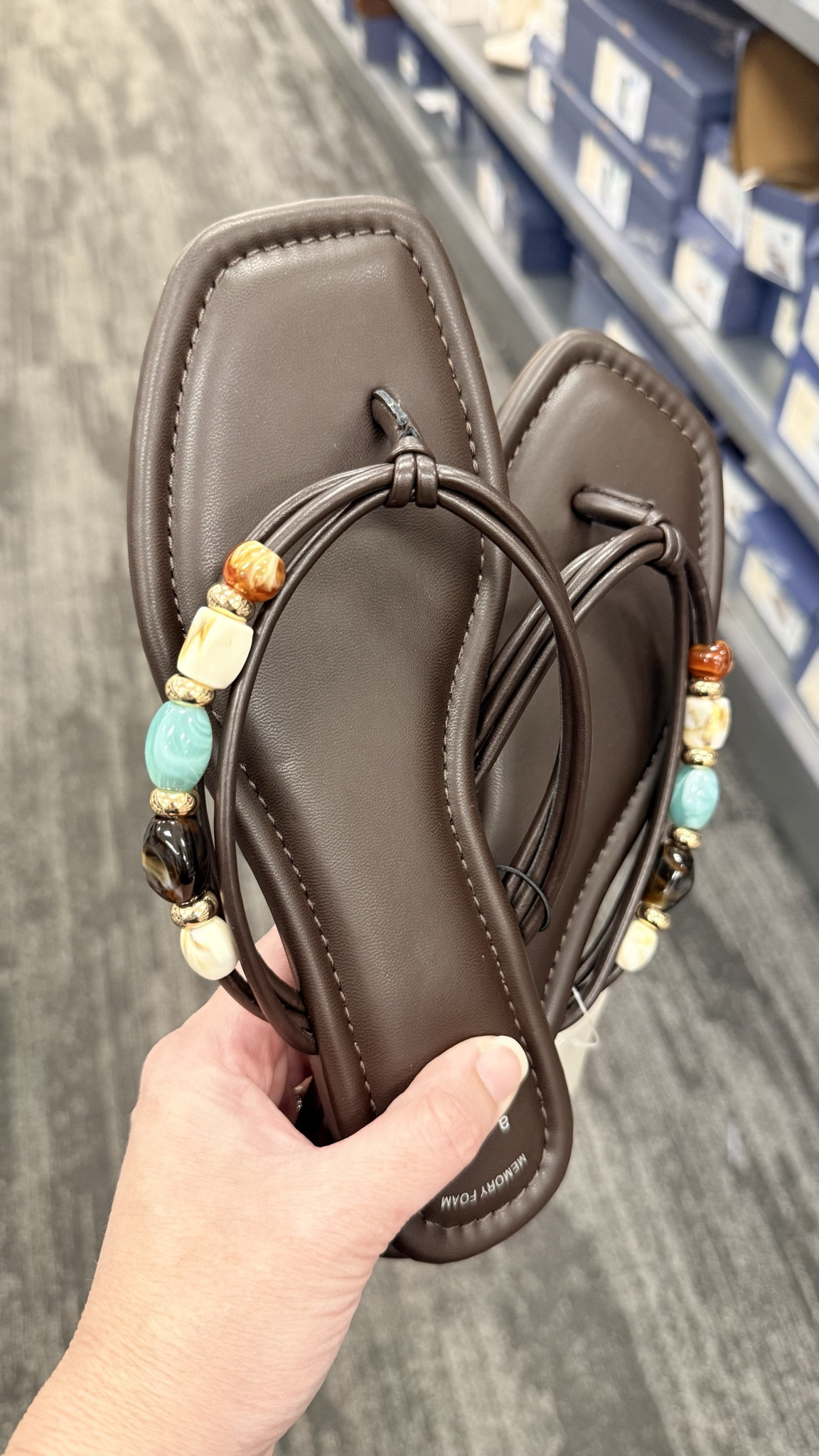Loving these thonged sandals for my next beach vacation! 

Sandals, target sandals, over 40, spring outfits 2026, summer outfits 2026, spring sandals, summer sandals, spring dresses, plus size fashion, country concert outfits, date night outfits, brown sandals, cute sandals, summer outfits, vacation outfits beach, travel outfits

#LTKOver40 #LTKTravel #LTKSwim