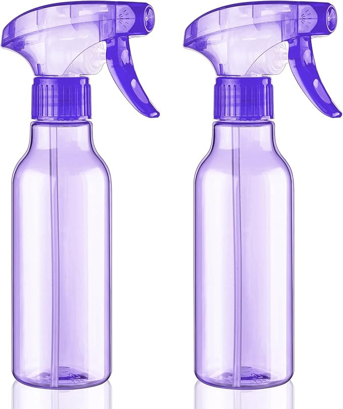 Empty Spray Bottles 8.8oz/260ml 2 Pack Plastic Spray Bottle for Cleaning Mist/Stream Refillable C... | Amazon (US)