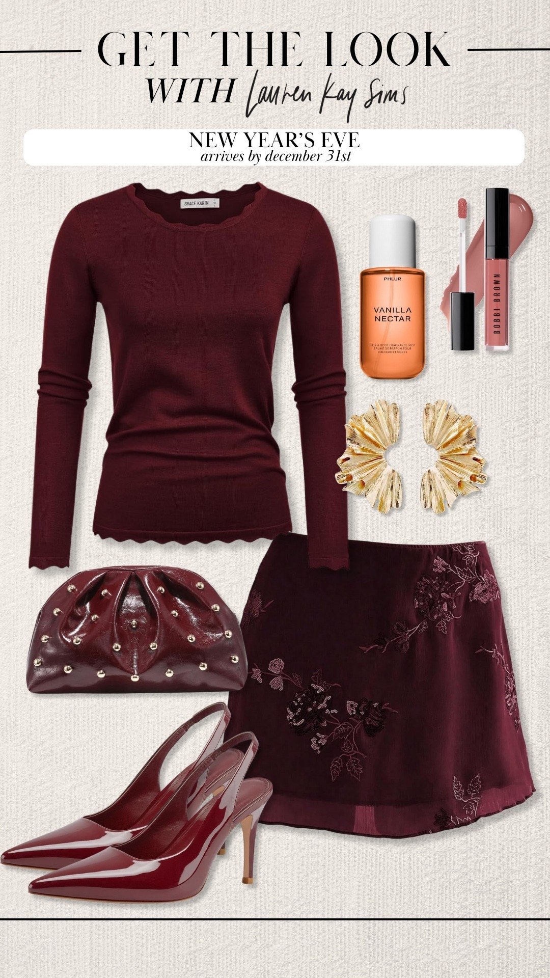 new year's eve look that will arrive by december 31st!❤️

#LTKHoliday #LTKFindsUnder50 #LTKootd