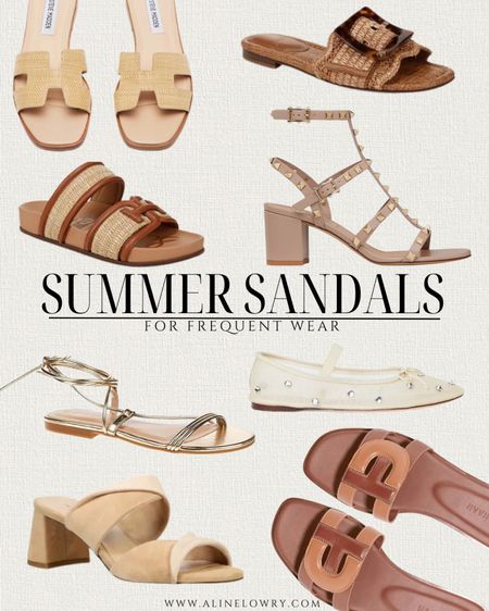 Summer Sandals that are comfortable and durable. 

#LTKU #LTKShoeCrush #LTKSeasonal