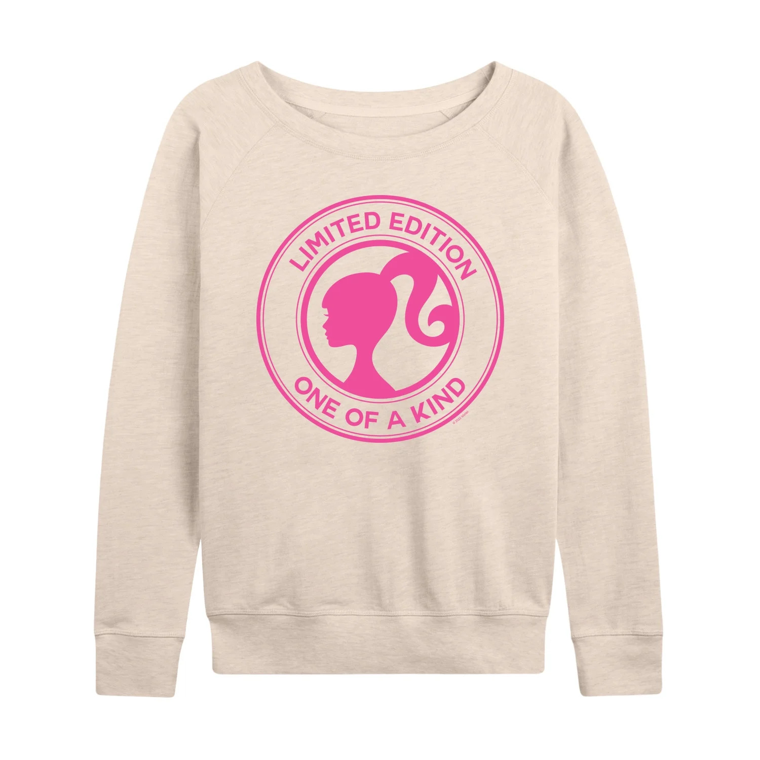 Barbie - Limited Edition One Of A Kind - Women's Lightweight French Terry Pullover | Walmart (US)