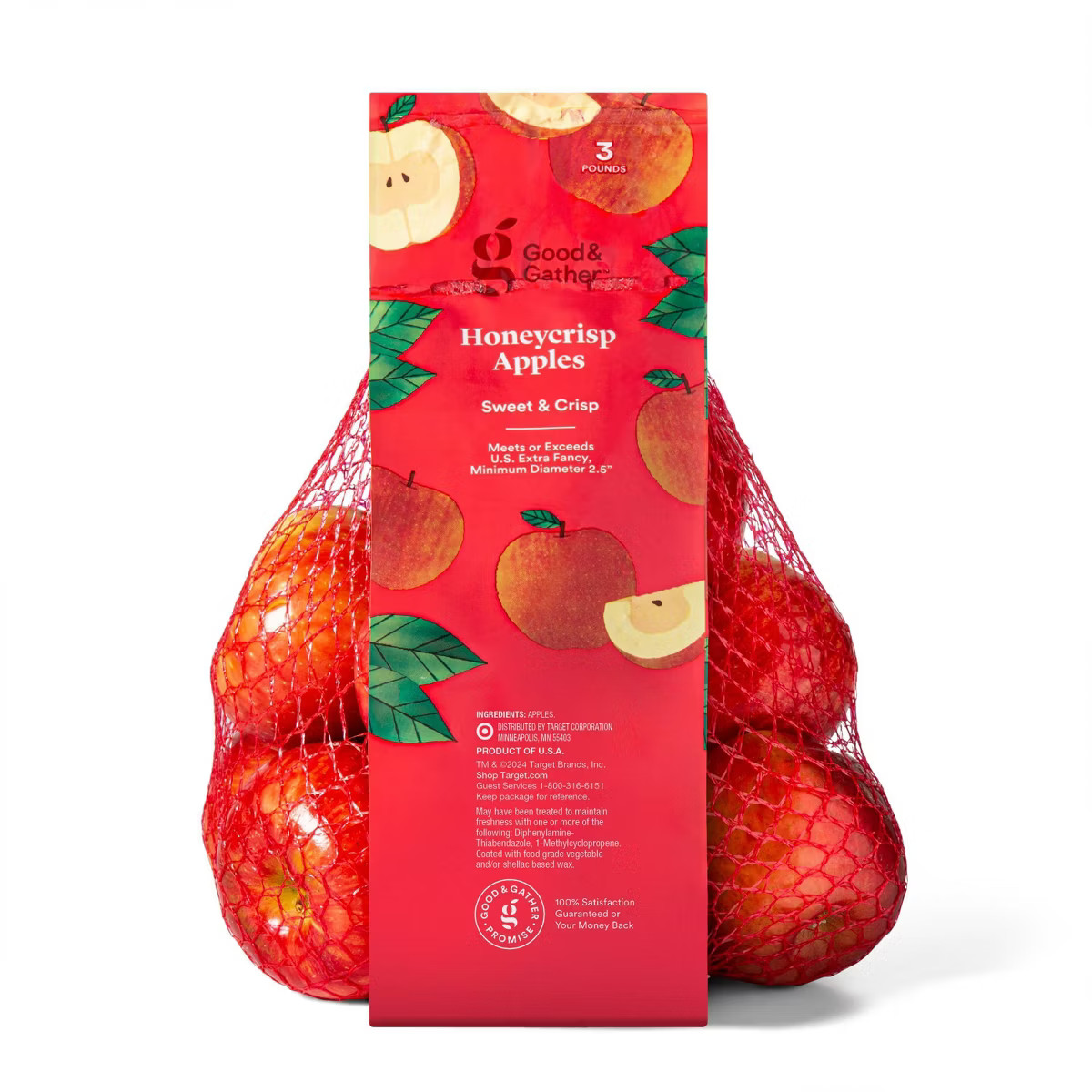Fresh Honeycrisp Apples - 3lb Bag - Good & Gather™ | Target