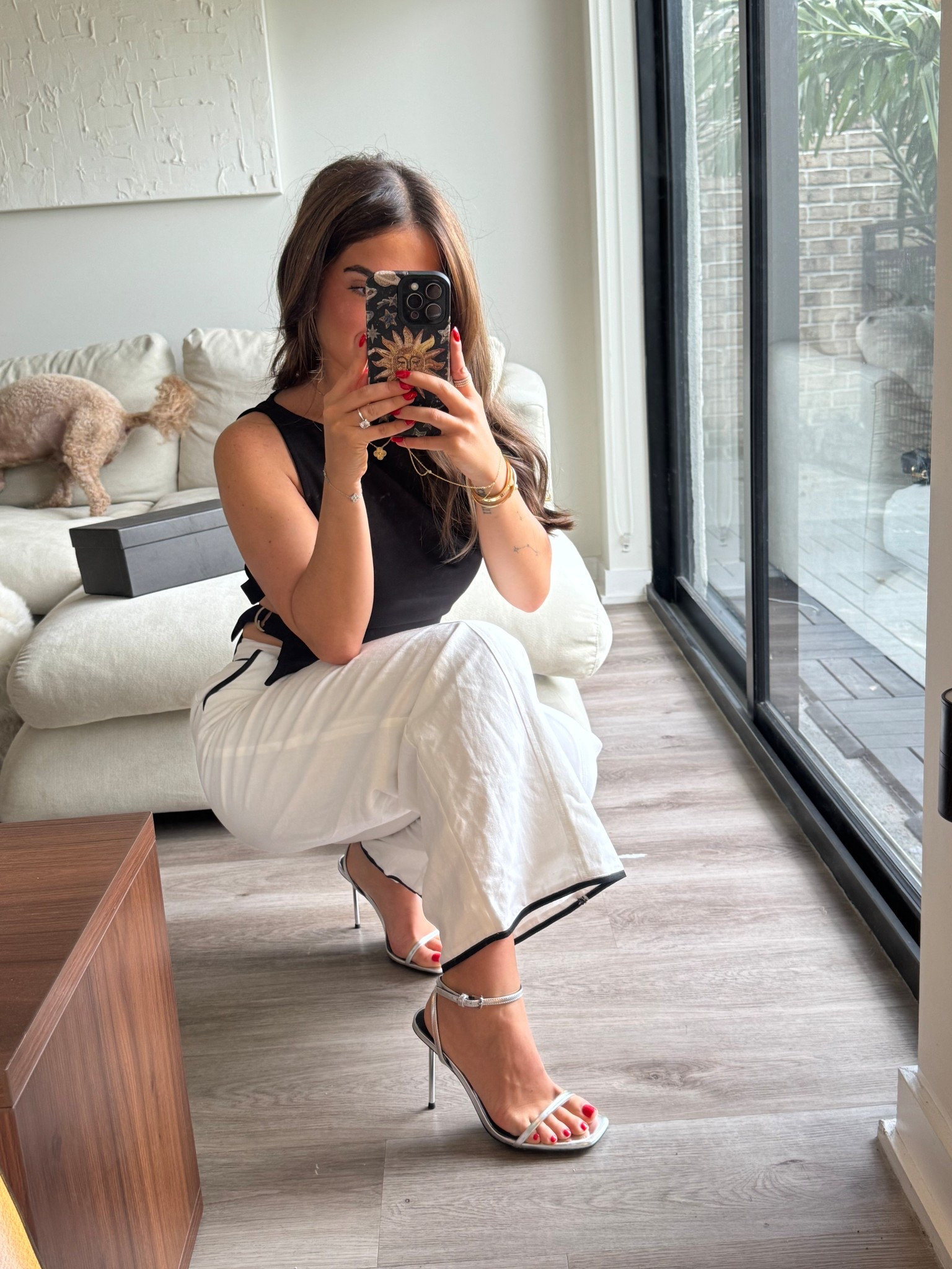 Revolve x Michael Costello most sexy and comfy silver sandals! 

#LTKWatchNow #LTKSpringSale #LTKShoeCrush