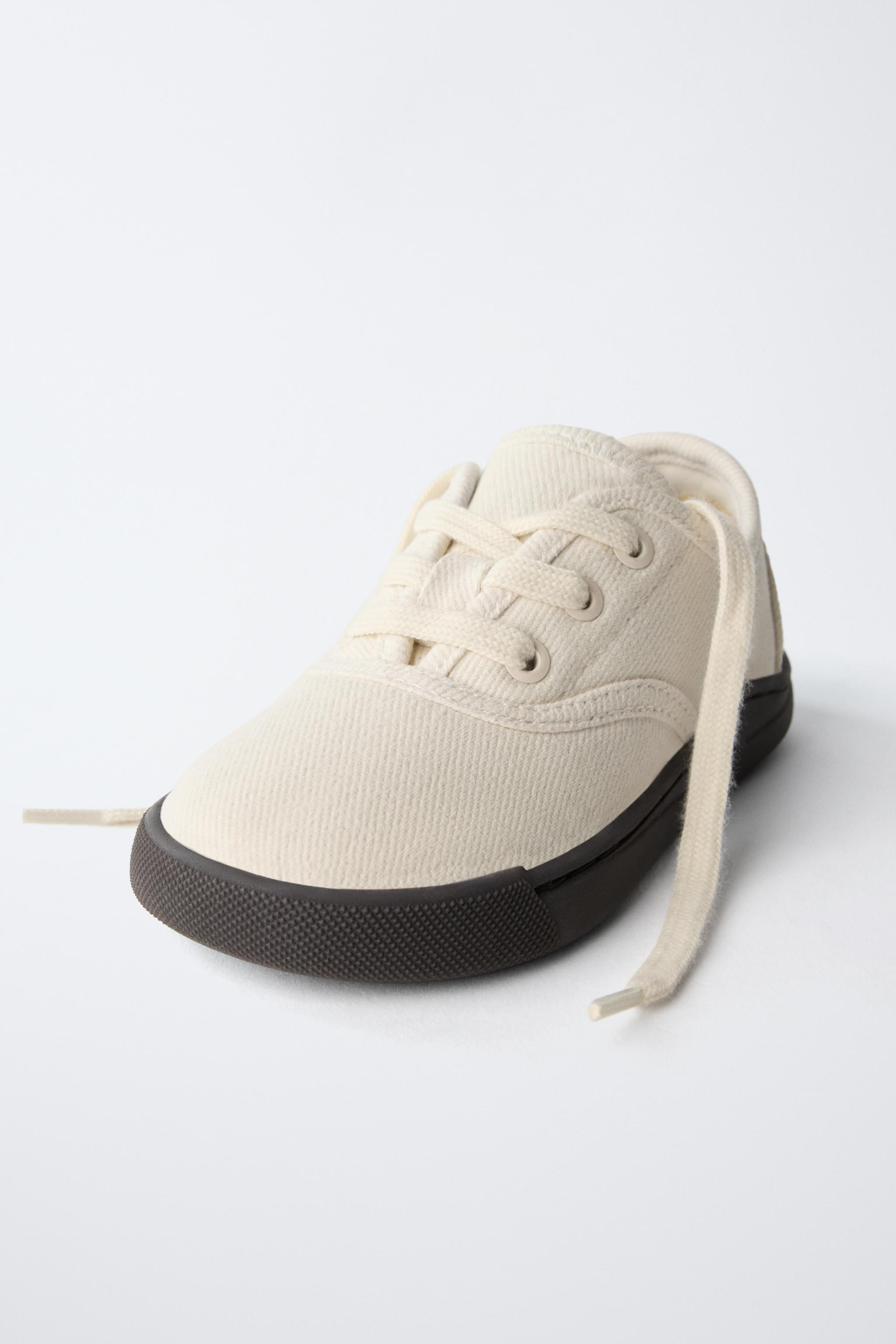 COTTON SKATE SNEAKERS | Zara US