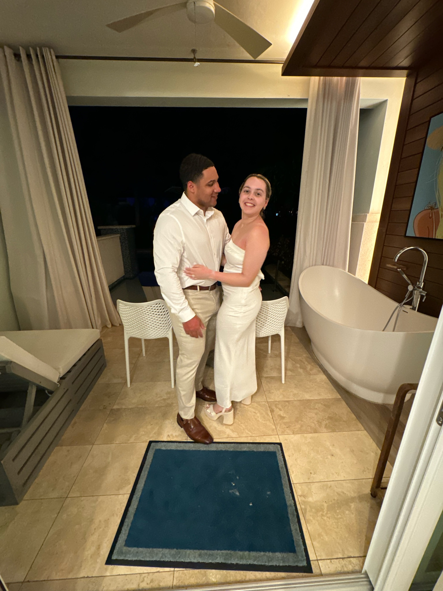 Honeymoon dinners with my husband🫶🏼 White dress and matching husband

#LTKWedding #LTKFindsUnder100 #LTKTravel