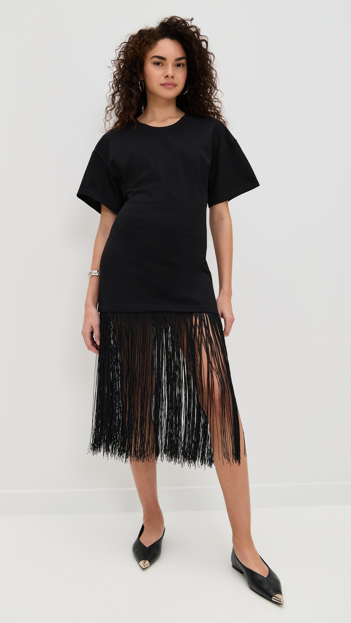Fringe Cotton Tee Dress | Shopbop