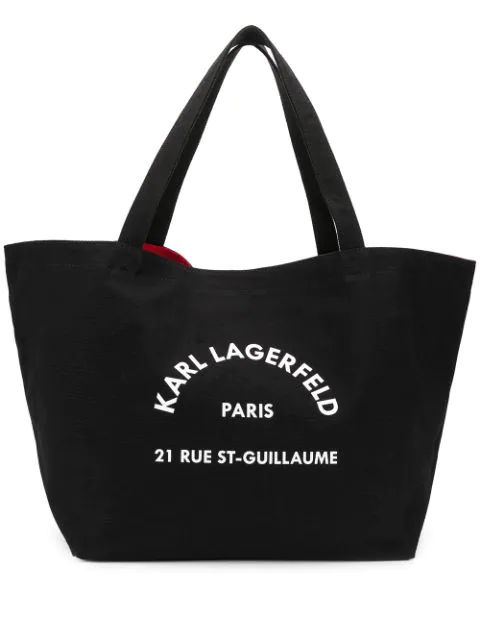 logo-print tote bag | Farfetch (US)