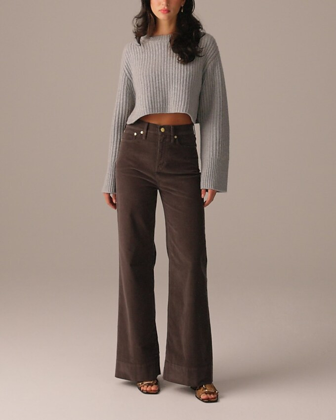 Wide-leg corduroy trouser | J. Crew US