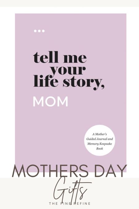 Record and keep your mothers life story - at only $17 this is such a thoughtful little add on to your Mothers day gift ! 💕

#LTKfamily #LTKhome #LTKGiftGuide