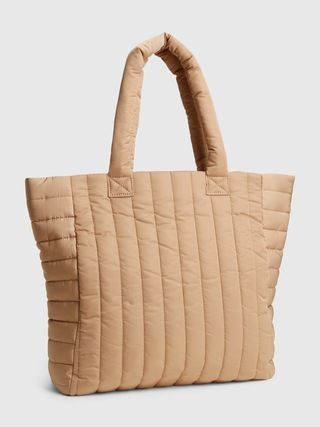 100% Recycled Polyester Puffer Tote Bag | Gap (CA)