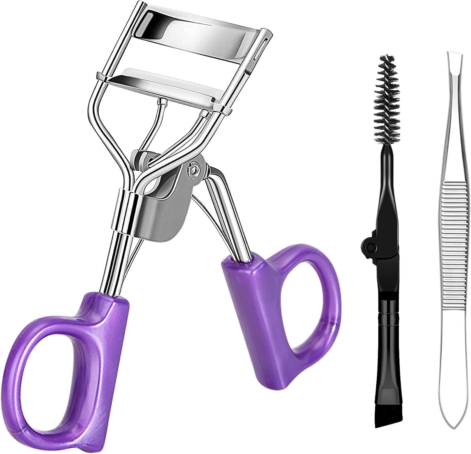 AQUEEN Eyelash Curlers Wide Angle-Highly Elasticity Silicone Strip, Curl Up-Portable Eyelash Curler, Eyelashes Auxiliaries Tool for Beginners and Professional. | Amazon (US)