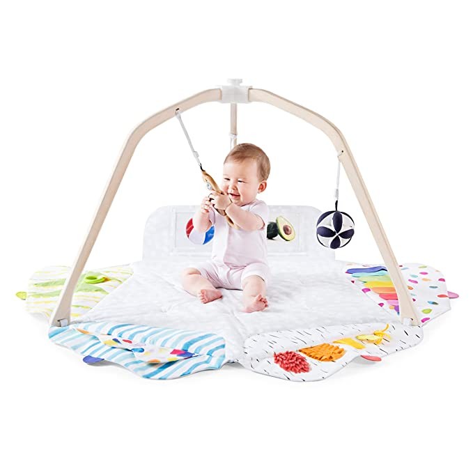 The Play Gym by Lovevery; Stage-Based Developmental Activity Gym & Play Mat for Baby to Toddler | Amazon (US)