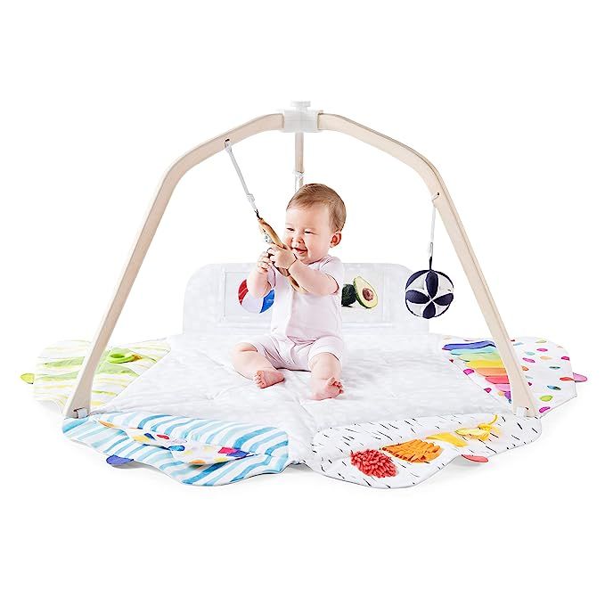 The Play Gym by Lovevery; Stage-Based Developmental Activity Gym & Play Mat for Baby to Toddler | Amazon (US)