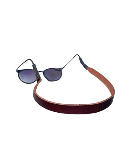 Northwind Supply Monogrammed Leather Sunglass Strap - Premium Full Grain Leather Glasses Strap - ... | Amazon (US)