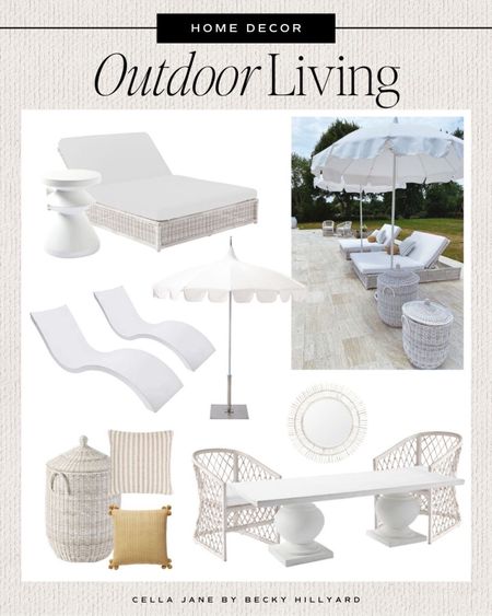 Our outdoor living furniture 