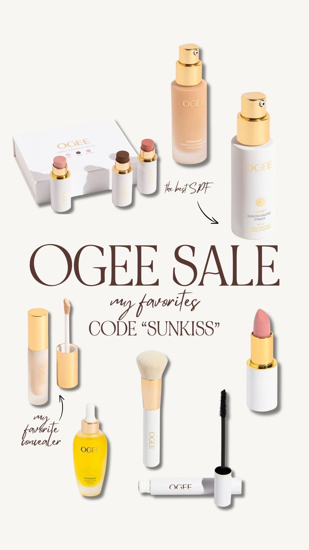 My favorites from the ogee beauty Labor Day sale! Use code “SUNKISS” to save 20%

#LTKSaleAlert #LTKBeauty #LTKFindsUnder50